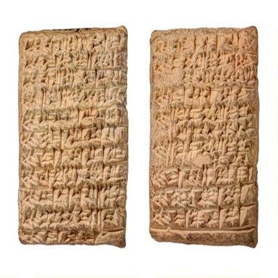 Tablet. Year names of Hammurabi. Old Babylonian. Clay.; YPM BC 016768