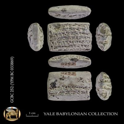 Tablet. Withdrawals of silver by PNs as rations. Neo-Babylonian. Clay.; YPM BC 033869
