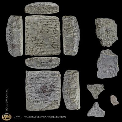 Tablet and fragments of case. Sale of house. Old Babylonian. Clay. Witnessed.; YPM BC 018392