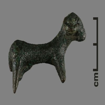 Figurine. Ram(?). Bronze.; YPM BC 031110