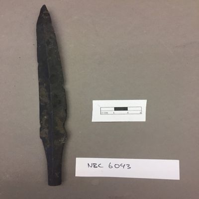 Dagger. Dagger. Iron Age. Iron.; YPM BC 009024