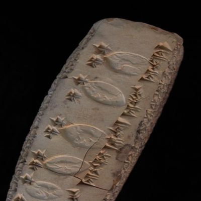 Tablet. Sale of real estate with temple allotment included. Hellenistic. Clay. Witnessed.; YPM BC 002062