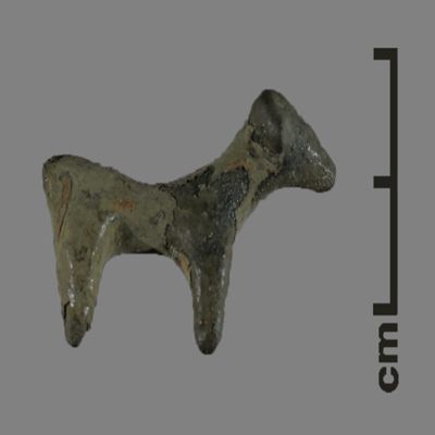 Figurine. Bovine. Bronze.; YPM BC 031108