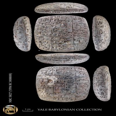 Tablet. Witnessed sale of land. Early Dynastic. Clay.; YPM BC 008808