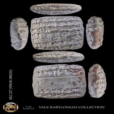 Tablet. Rental of house. Late Old Babylonian. Clay.; YPM BC 000233