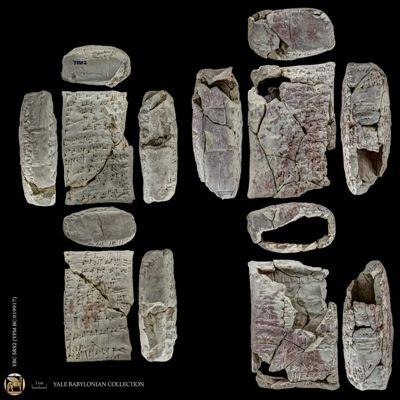 Tablet and portion of case. Guarantee of slave. Old Babylonian. Clay. Witnessed.; YPM BC 019917