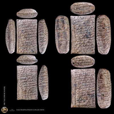 Tablet and case. Adoption. Early Old Babylonian. Clay. Witnessed.; YPM BC 010328