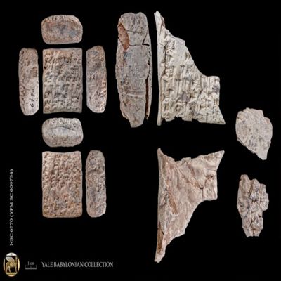Tablet and fragments of case. Loan of barley. Early Old Babylonian. Clay. Witnessed.; YPM BC 009754