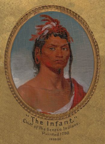 “The Infant,” Chief of the Seneca Indians | Yale University Art Gallery