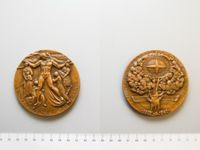 Medal of the First National City Bank 1812-1962 Yale